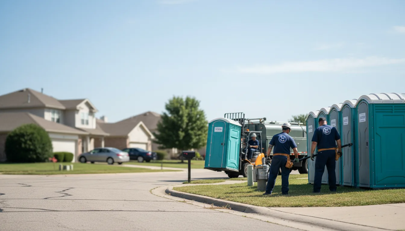 Porta Potty Rental in Morse, TX near me